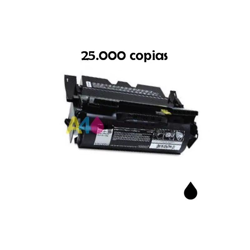 X650 / X651 / X652 / X654 / X656 / X658 compatible Toner with Lexmark 0X651H11E A4toner