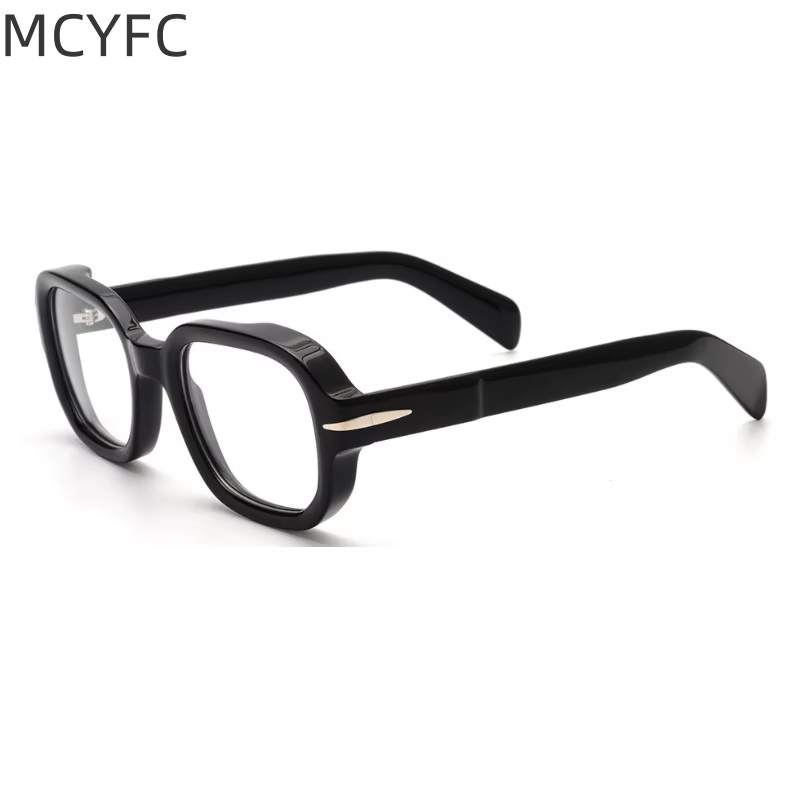 MCYFC Japanese Eyeglasses Frames Retro Literary Square Design for Men Prescription Glasses Women High Quality Eyewear Frame Male