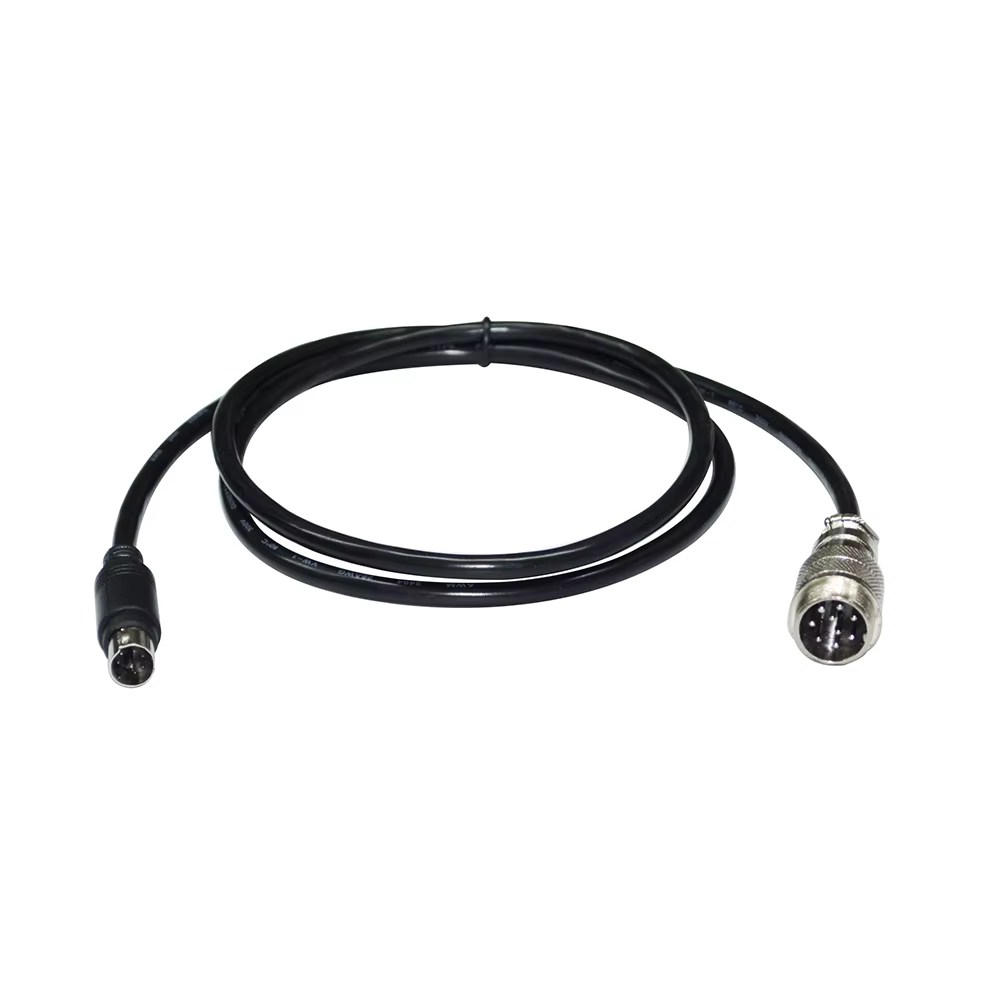 PS/2 MD6 TO 9 DIN MALE ADAPTER CONNECTION DATA CABLE FOR THRUSTMASTER TH8A GEAR TSSH TSSH+ MOD+ HANDBRAKE SIGNAL KABLE