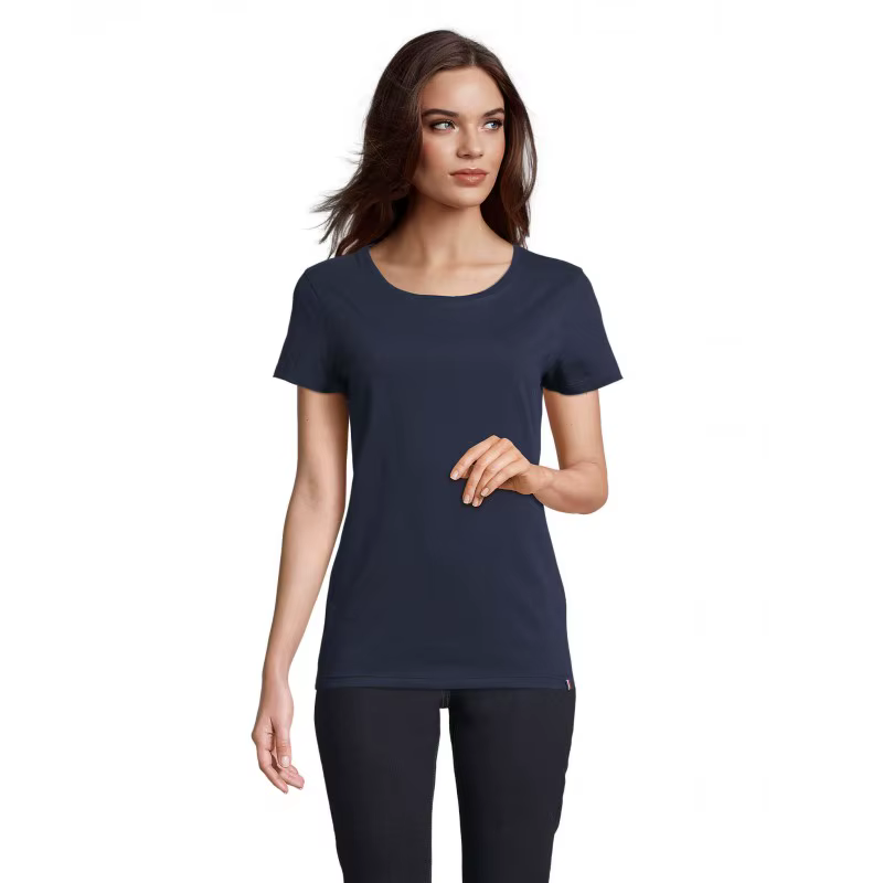 MARNAULA.ATF LOLA. T-shirt. Short Sleeve size = S COLOR = Navy blue