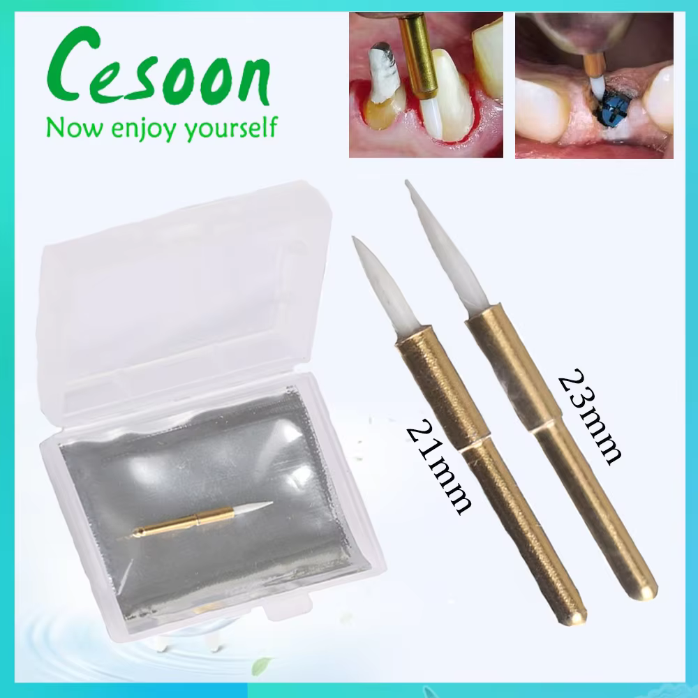 21/23mm Dental Soft Tissue Burs Ceramic Soft Tissue Gingiva Trimmer For Teeth Whitening Implant Surgical Tool Dentistry Product