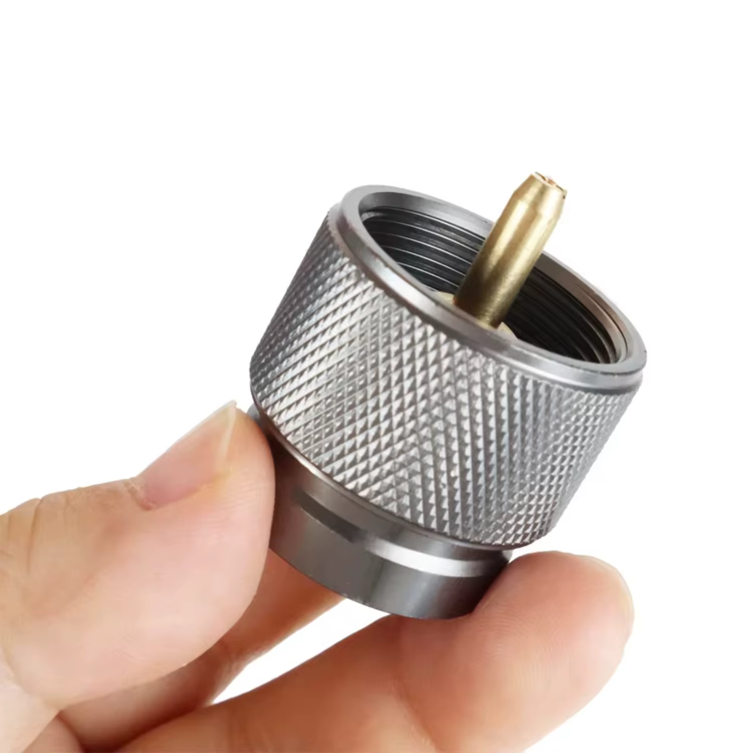 Outdoor camping stove gas tank adapter, map refillable adapter, American standard converter, fire hole conversion head gas word