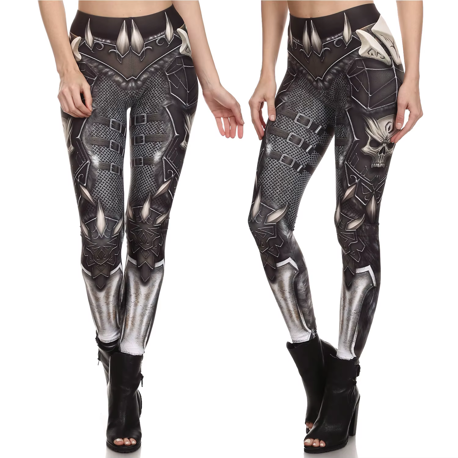 Fashion Women's Anime Leggings Steampunk Printed Casual Elastic Workout Pants Sexy Streetwear Skinny Pants Fitness Leggings