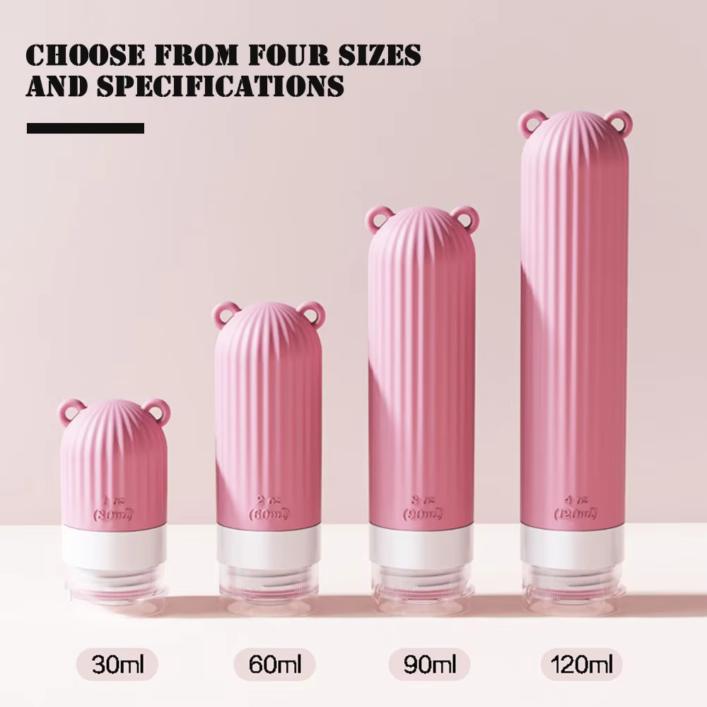 30/60/90/120ml Mini Empty Cosmetics Dispenser Bottle for Outdoor Travel Portable Cosmetics Shower Liquid Storage Container Tube