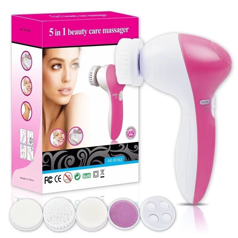 Massageador Facial 5 Em 1 Limpeza Rosto PRODUTO A PRONTO ENTREGA!