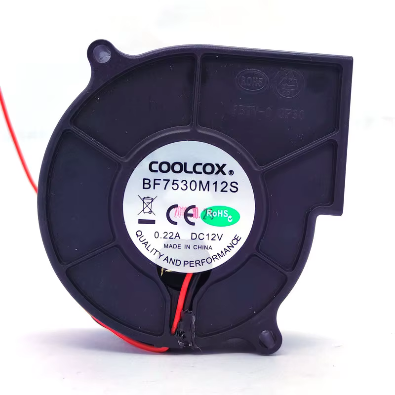 New Original BF7530M12S DC12V 0.22A Blower Cooling Fan