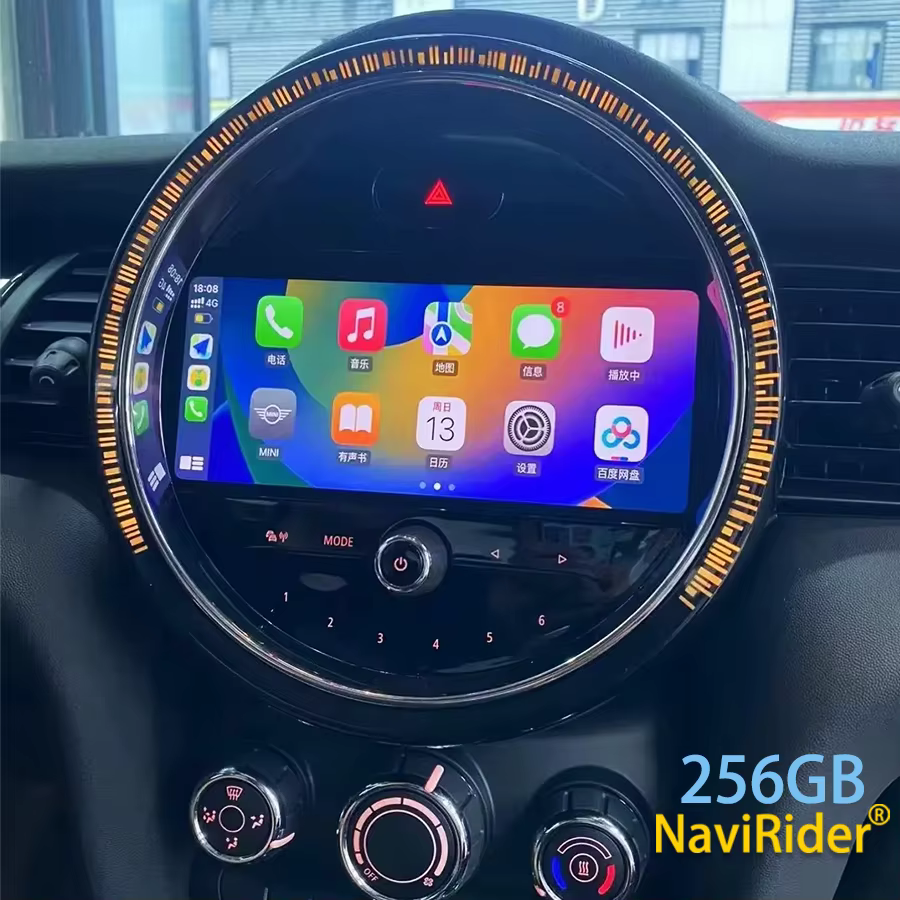 9inch Android 13 For BMW Mini F55 F56 NBT 2014 2015 2016 Car Radio Navigation  Wireless Carplay GPS WIFI Video Stereo Multimedia