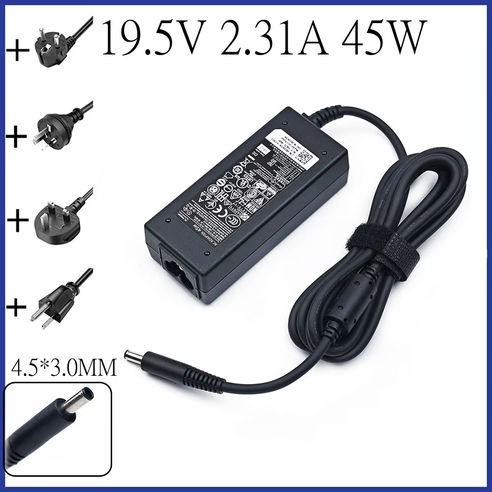 19.5V 2.31A 45W AC Adapter Laptop Power Supply for Dell Inspiron 15-3552 HK45NM140 LA45NM140 HA45NM140 KXTTW Battery Chargers