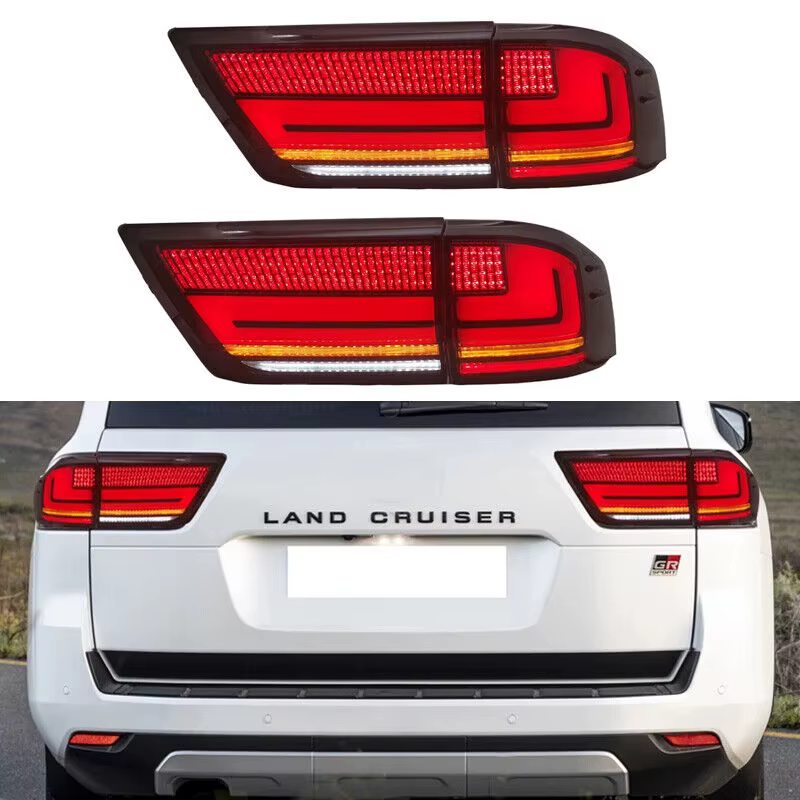 Driving Lamp Car Tail Light Tail Lamp Assembly For Toyota Land Cruiser LC300 2022 2023 Brake Reversing Lamp Rear Lights