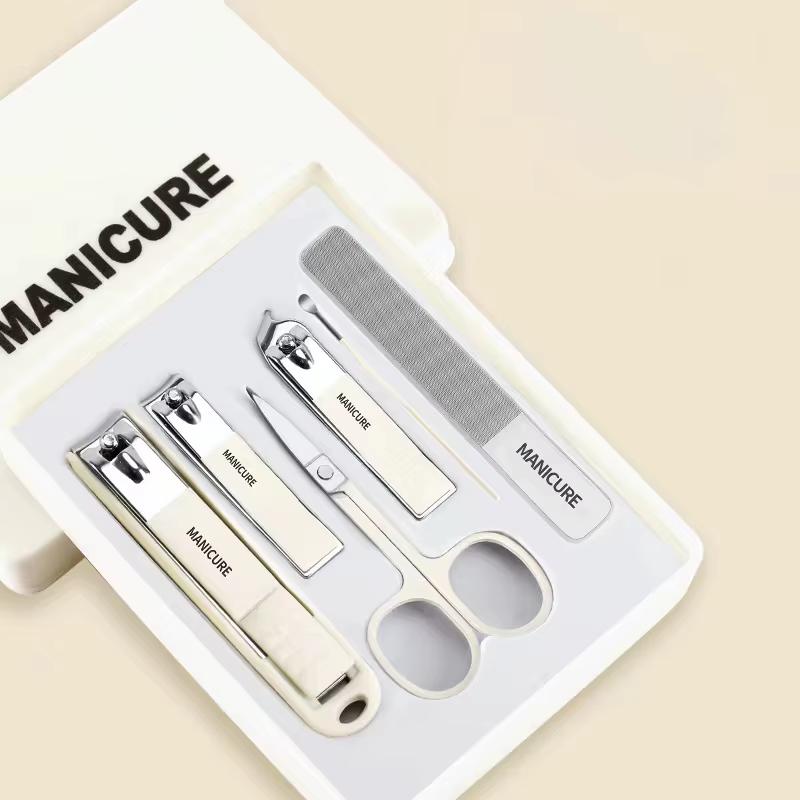 5/6 pcs Nail Clipper Set HighGrade Household Nail Clippers Men Women Universal Pedicure Tools Simple Portable EDC Nail Tools
