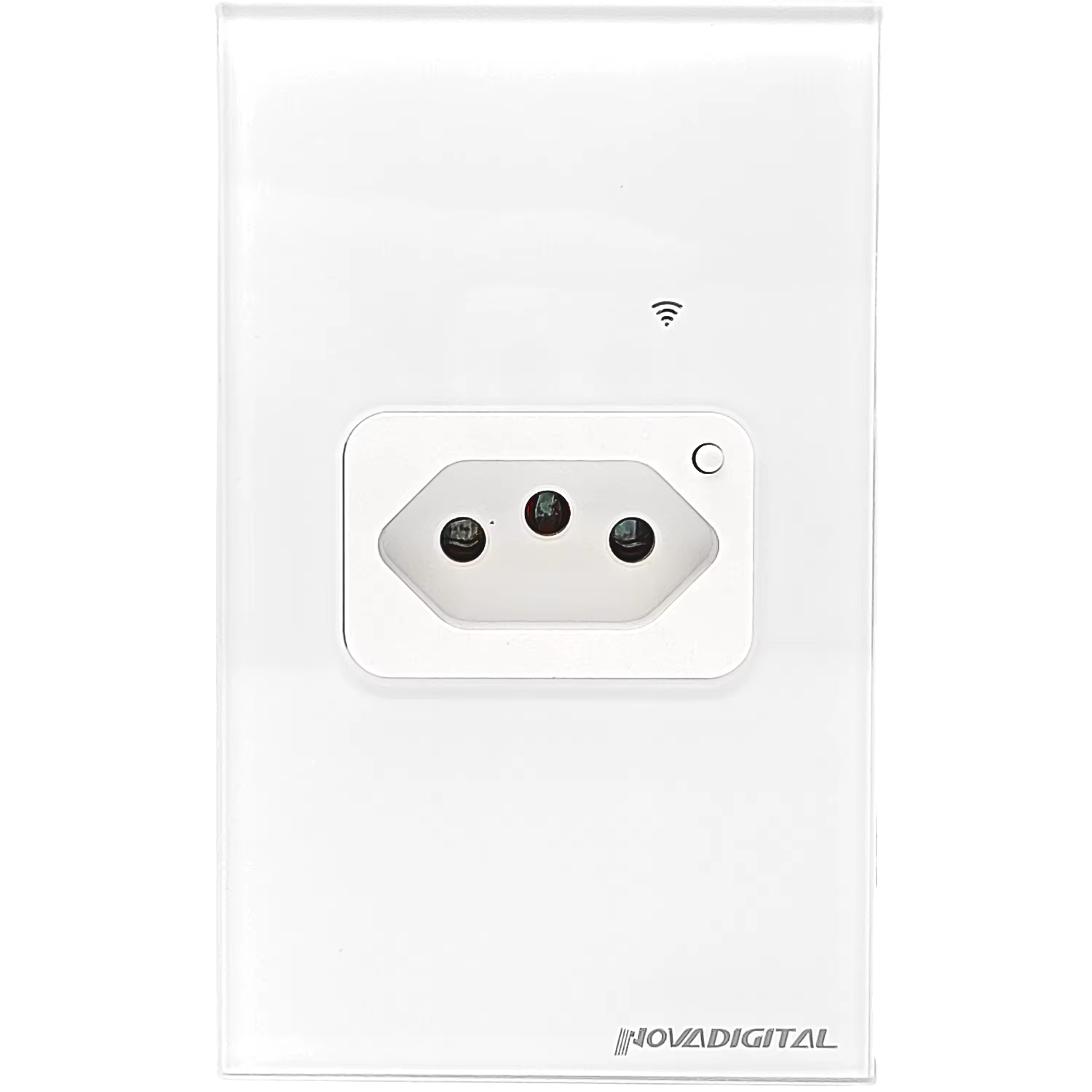 Novadigital WiFi Smart Socket Compatible with Alexa and Google Assistant (White)