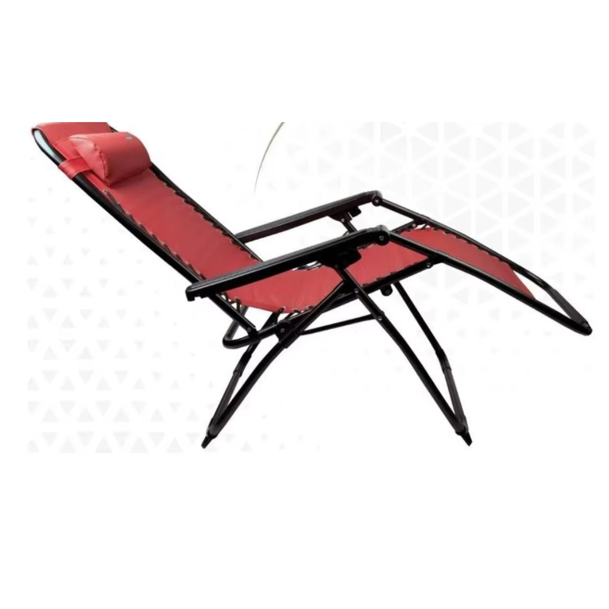 SANCO STORE - 2 atosa folding loungers reclining zero gravity in Red very robust measures sitting 51,5x90x108