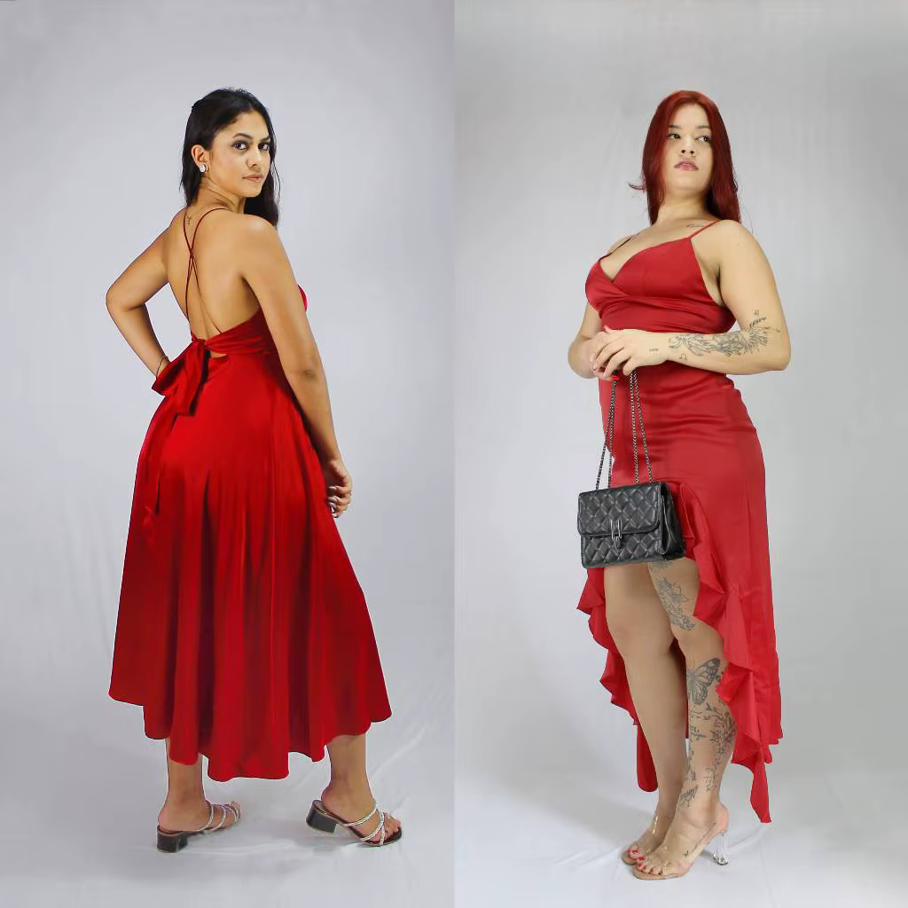 Long Dress Women Halloween Silk Luxury Wedding Versatile Vary Shape Multipurpose CHRISTMAS Party Wedding Graduation Outfit