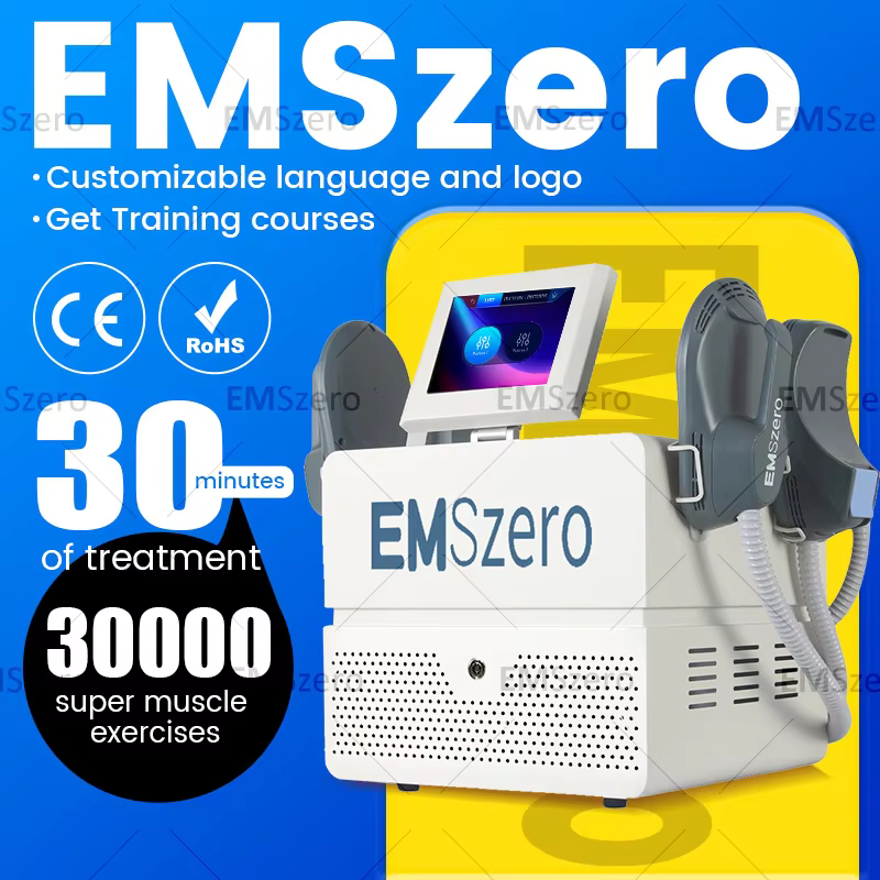 Best Selling Nova 6500W High Power 4 RF Handles Body Sculpt EMS Muscle Stimulate Emszero Machine CE Approval