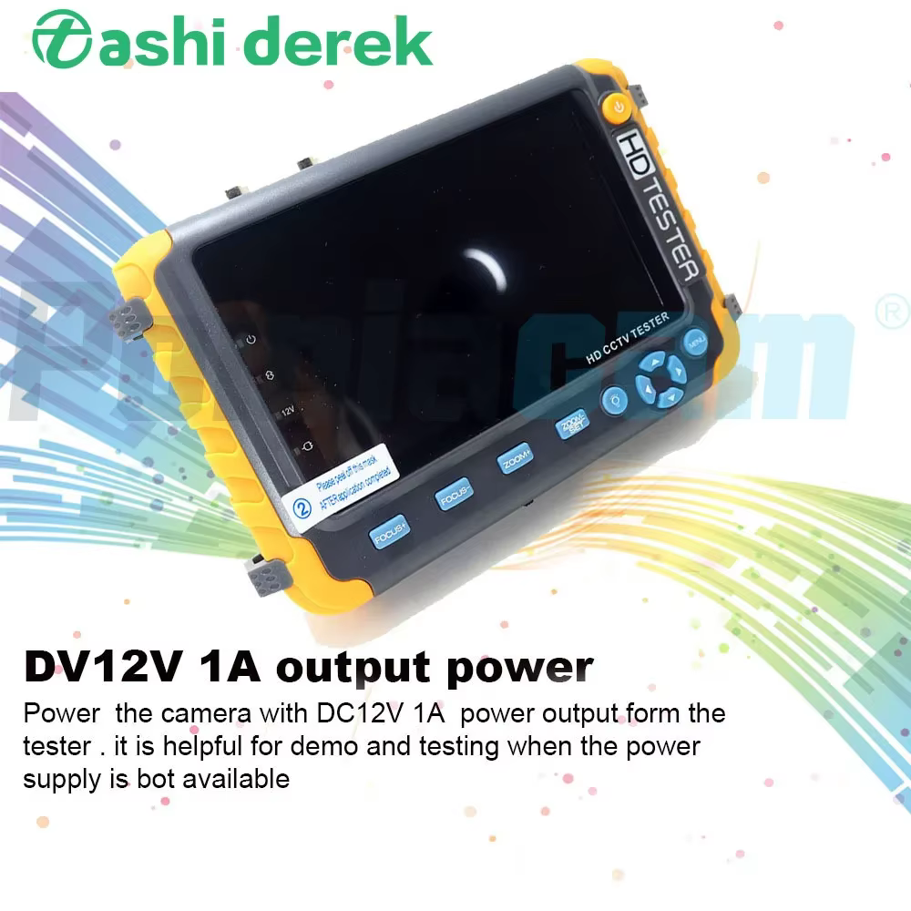 4 In 1 Cvbs Ahd Tvi Cvi 8mp Cctv Tester Ahd Monitor IV8W Video Monitor Tester UTP Cable Test CCTV Tester Cctv Monitor for Camera