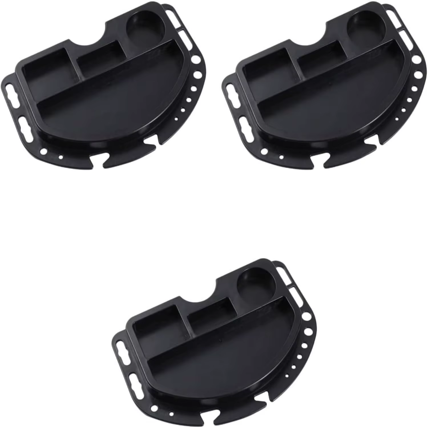 Sturdy and professional portable bike repair station with three mountable trays for optimal display support. The ultimate mechan