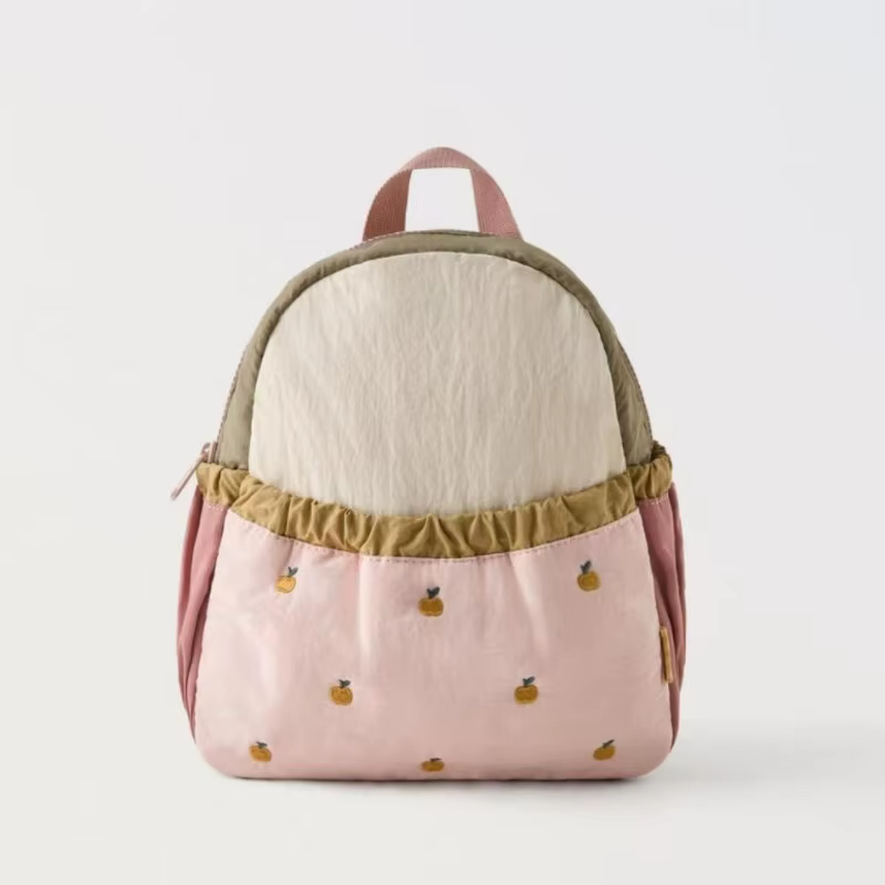 Autumn Disney New Little Apple Embroidery Fashionable Cute Lightweight Children's Trendy Backpack