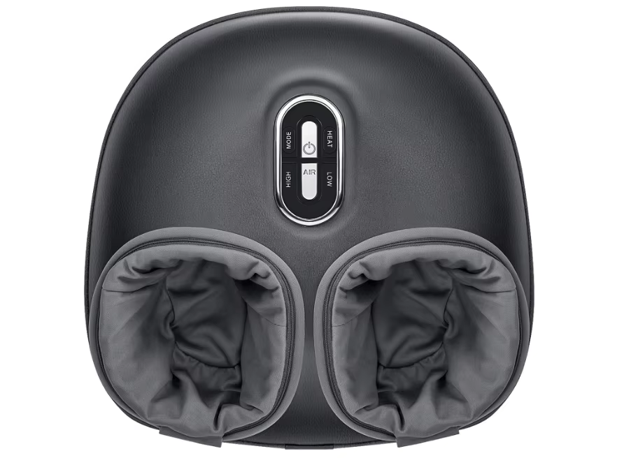 Shiatsu Foot Massager Machine with Soothing Heat, Deep Kneading Therapy,  Improve Blood Circulation and Foot Wellness