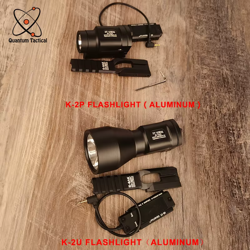 Tactical AK47 Hunting Weapon Flashlight Klesch 2U 2P Zenitc New AK-SD Upgrade Klesch-1S  LED Strobe Scout Light Remote Switch