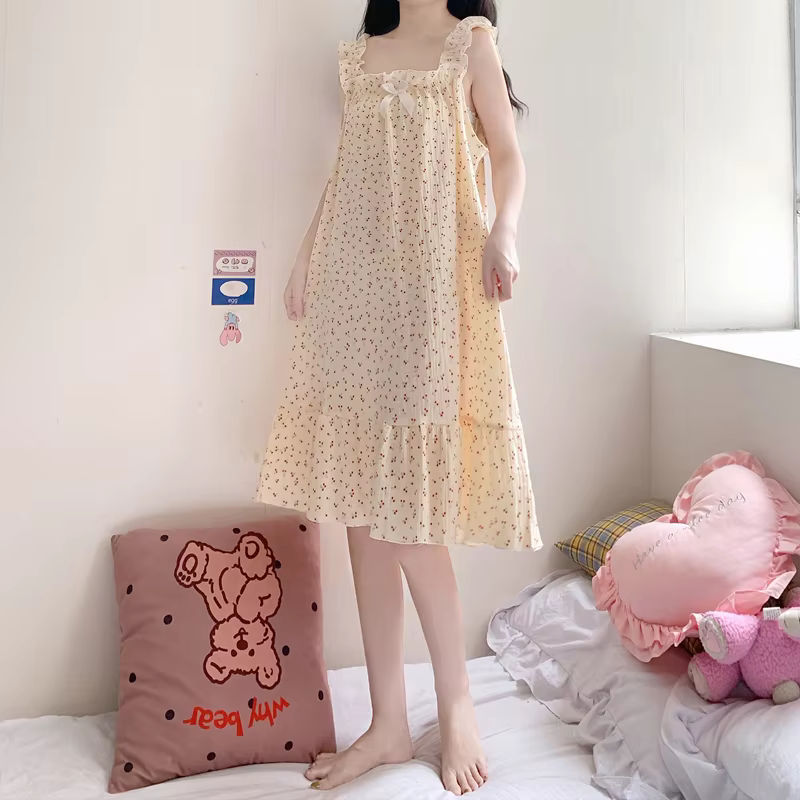 Pass Time Sleeping One Piers Women Summer Nathy Pajamas Homewear OP1858