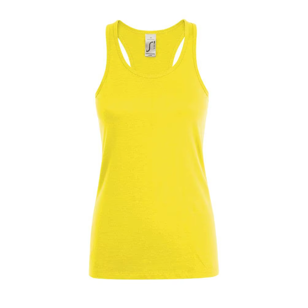 MARNAULA.JUSTIN WOMEN. Back swimmer shirt. Size = S,COLOR = lemon