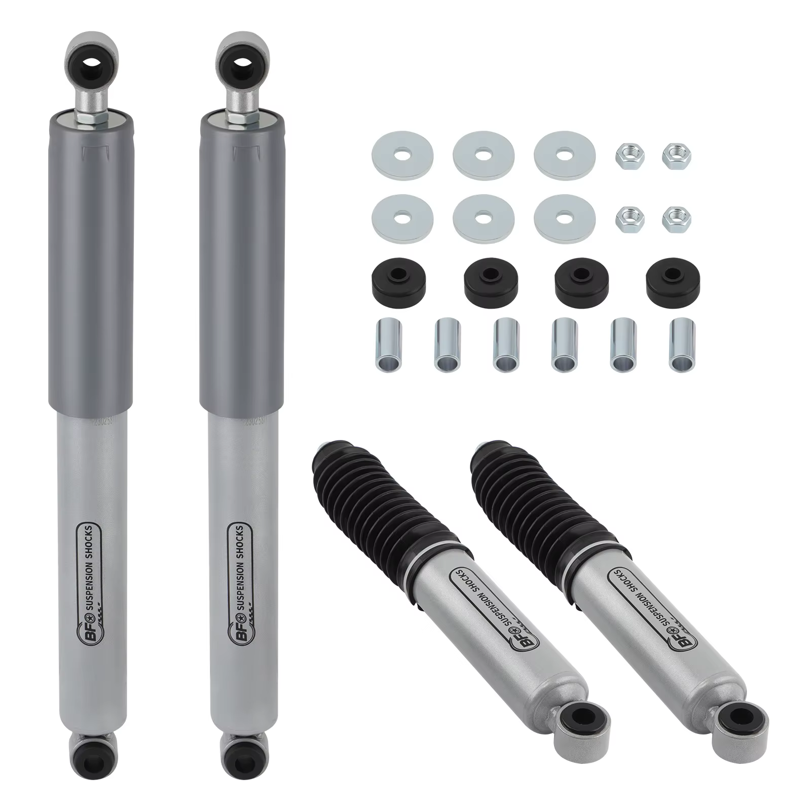 Heavy Duty Shock Absorbers for NISSAN NAVARA D22 4WD Ute 1998-2016 Front + Rear