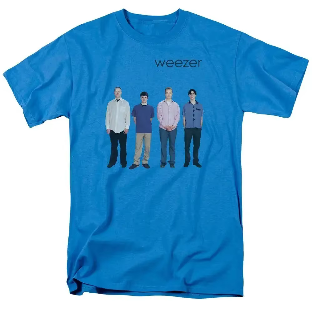 Weezer 1994 album Band Shirt Classic Royal Blue Unisex S-5XL H2309