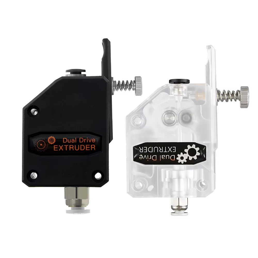 3D Printer Parts MK8 Extruder Clone Dual Drive Extruder Upgrade Bowden Direct Extruder 1.75mm Filament for CR10 Ender 3 Pro