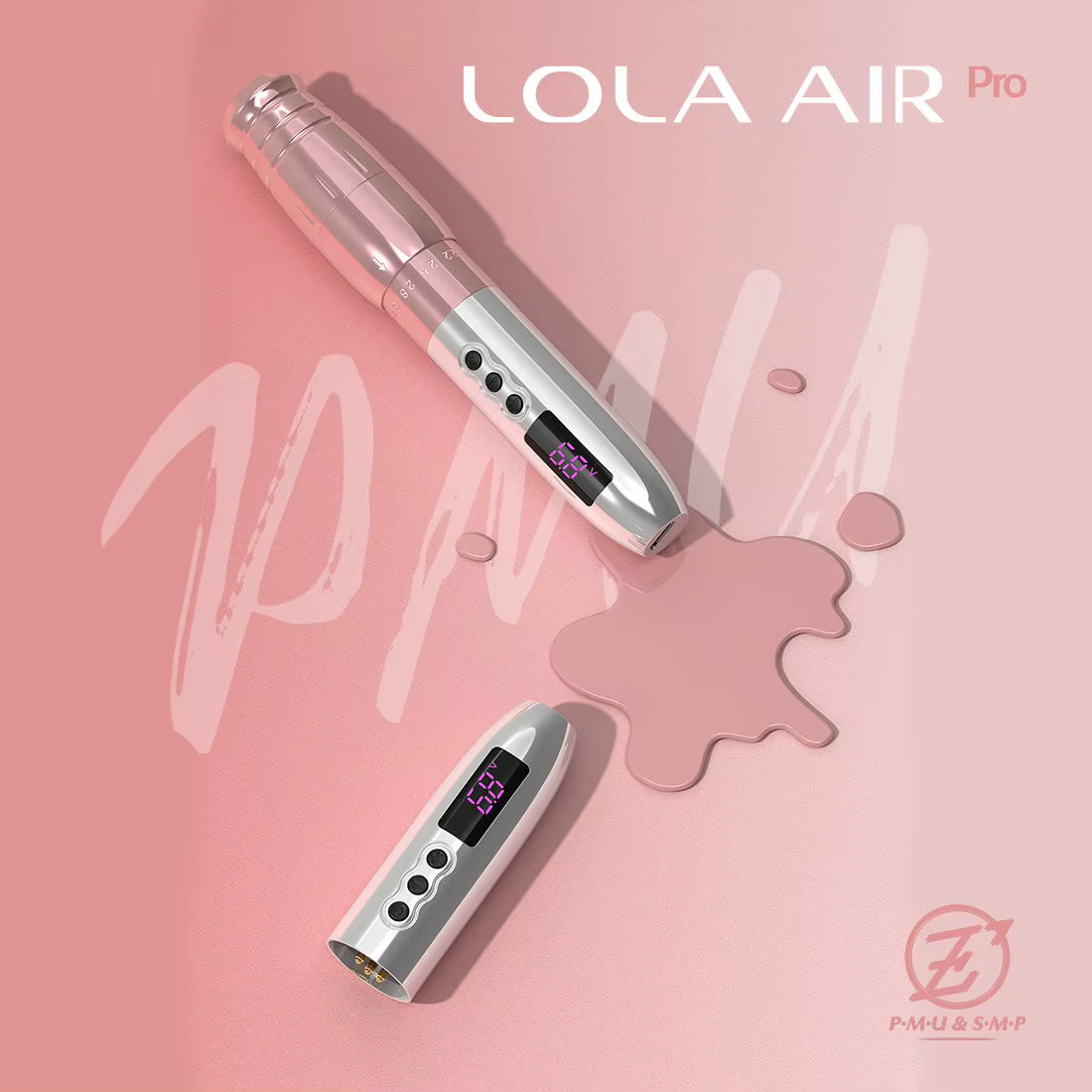LOLA AIR Pro Wireless Battery Permanent Makeup Pen Machine for Micropigment Eyebrows Eyeliner Lips Microblading Hair Scalp