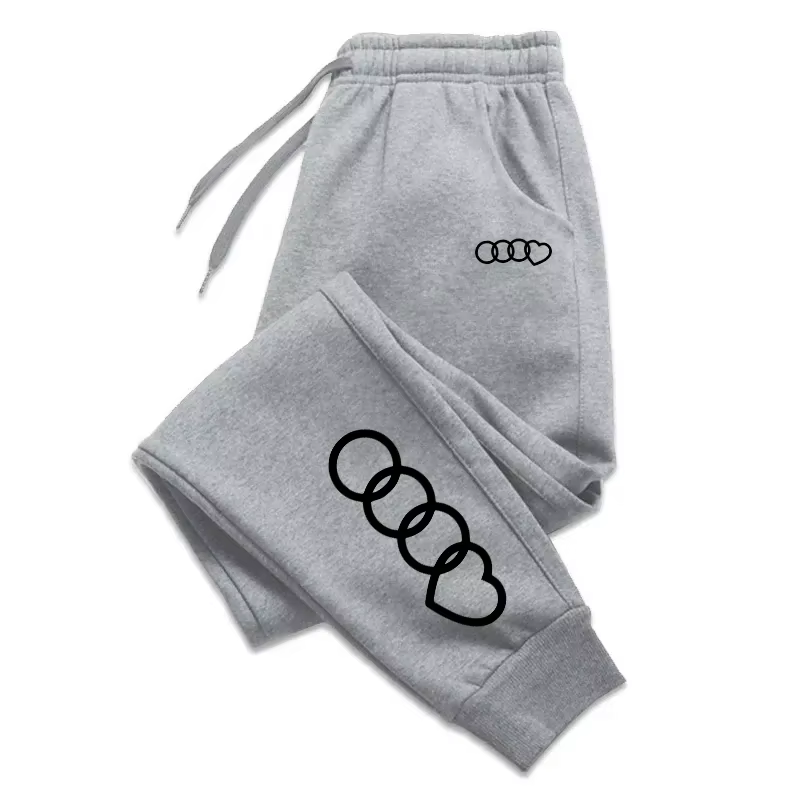 2024 High Quality Womens Sweatpants Four Seasons Casual Jogging Pants Fitness Trousers Lady Street Fashion Versatile Sport Pants
