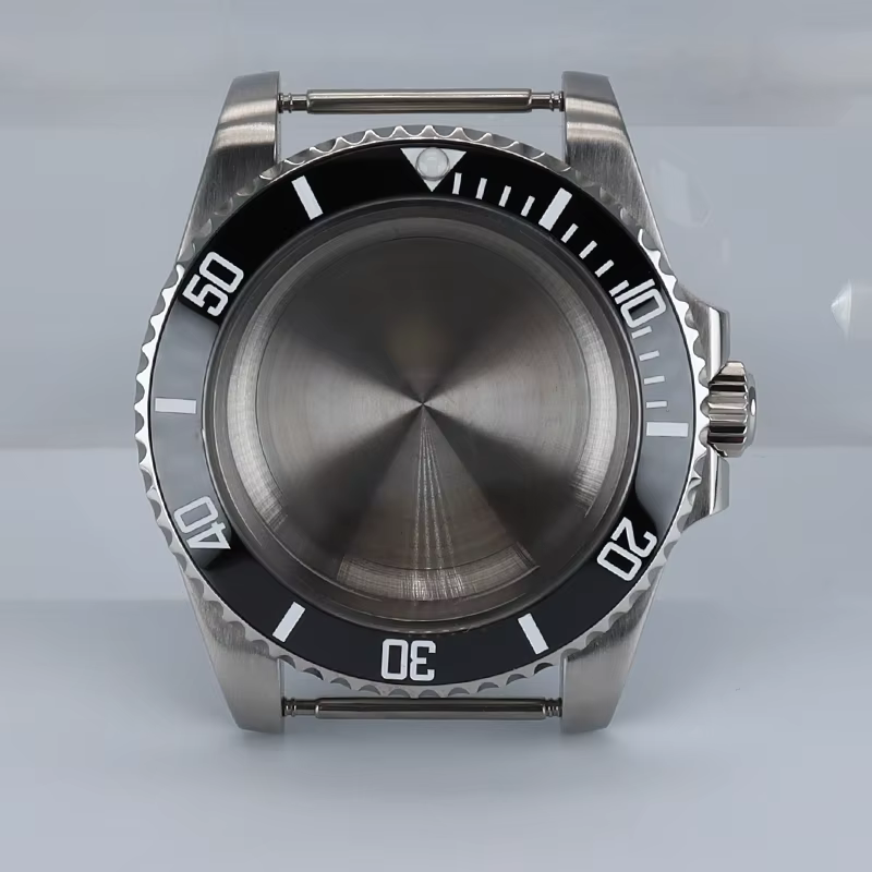 40mm Watch Case Sapphire Crystal Glass For NH35 NH36 Miyota 8215 ETA 2824 Movement 28.5mm Dial Submariner High Quality 316 Steel