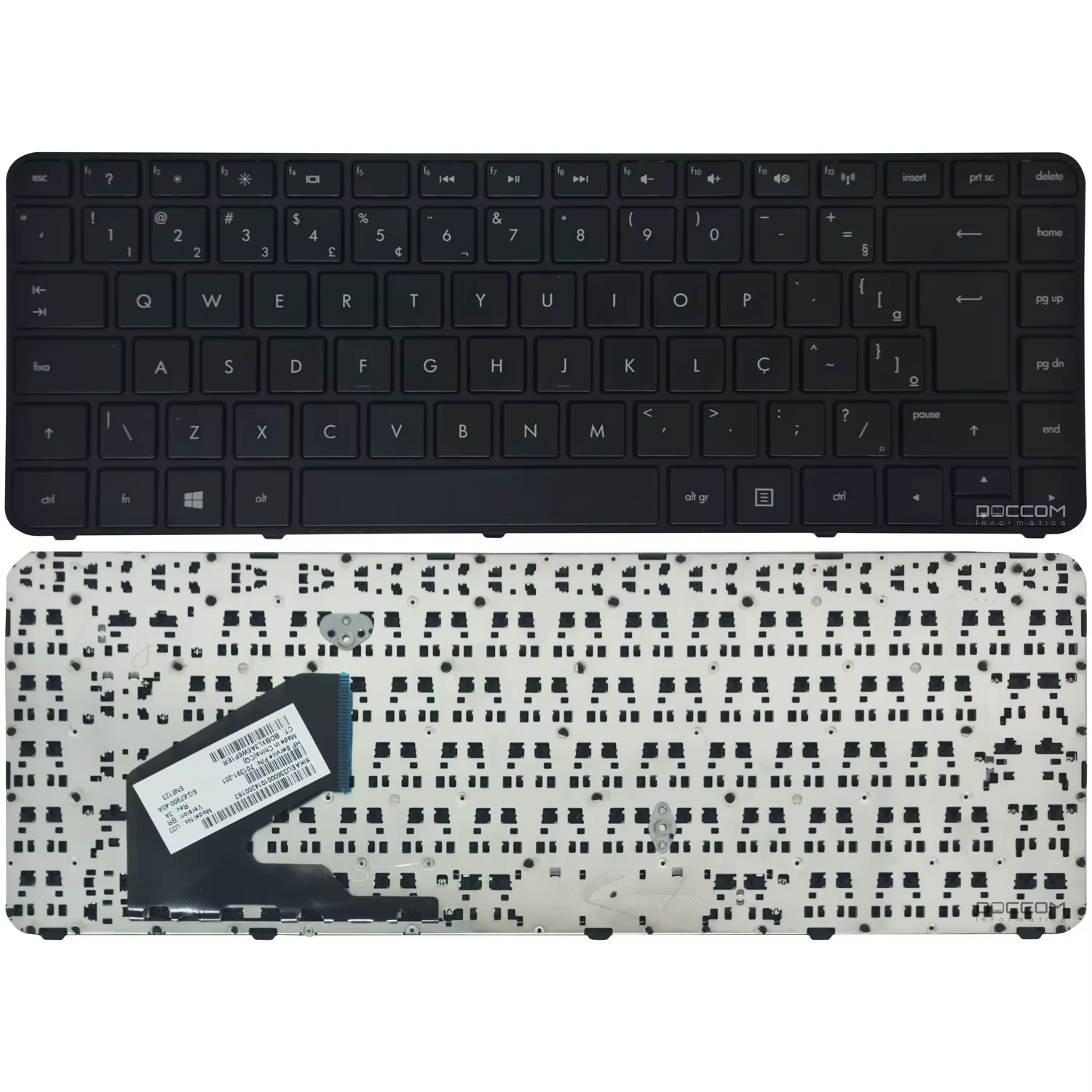 Teclado Compatível Notebook HP Pavilion 14-b156sf 14-b154la 14-b158sf 14-b101si 14-b090sd 14-b017au 14-b180la 14-b121tx