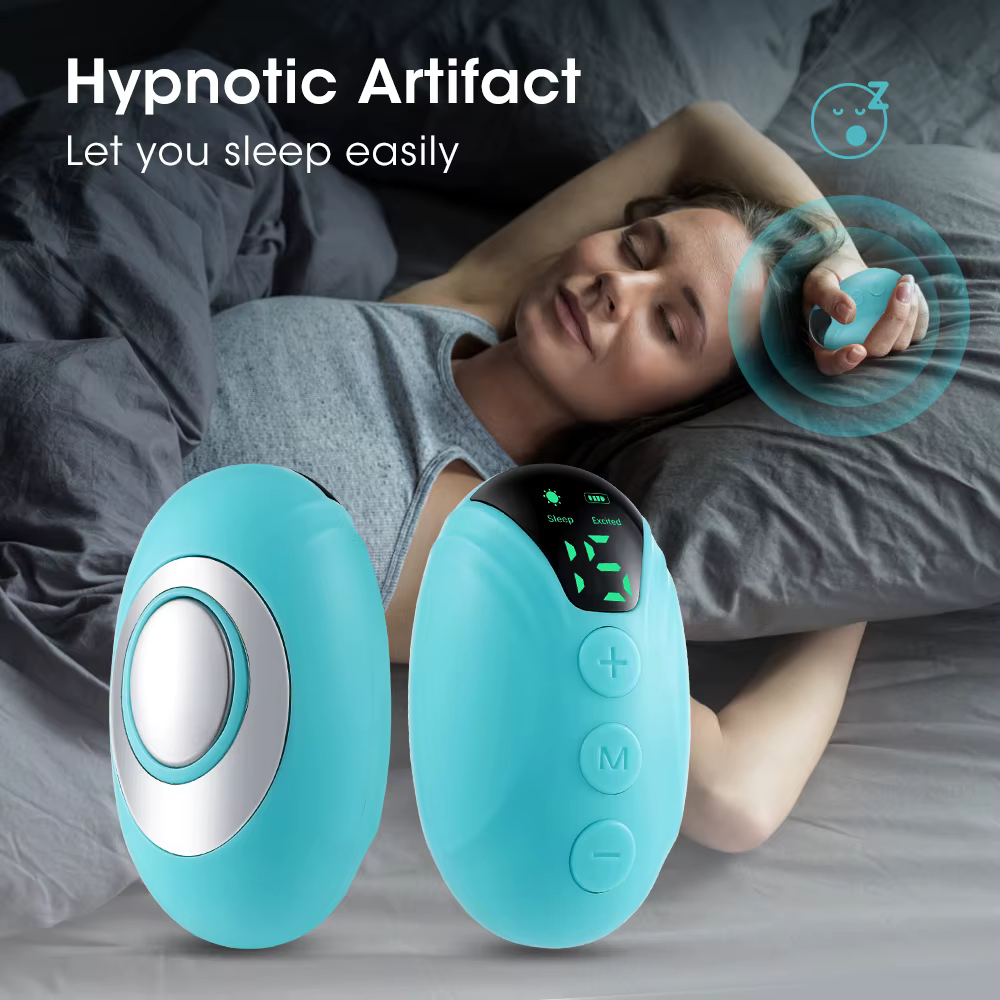 ​Handheld Mini CES Sleep Aid Smart Microcurrent EMS Pulse Stimulation Stress Pressure Anxiety Neuro Nerves Insomnia Relief