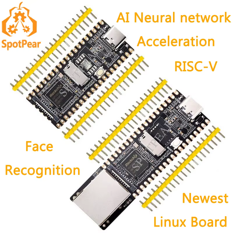 【First-level Authorized Agency】LuckFox Pico Linux board RV1103 Rockchip AI Board ARM Cortex-A7 better than Raspberry Pi Pico