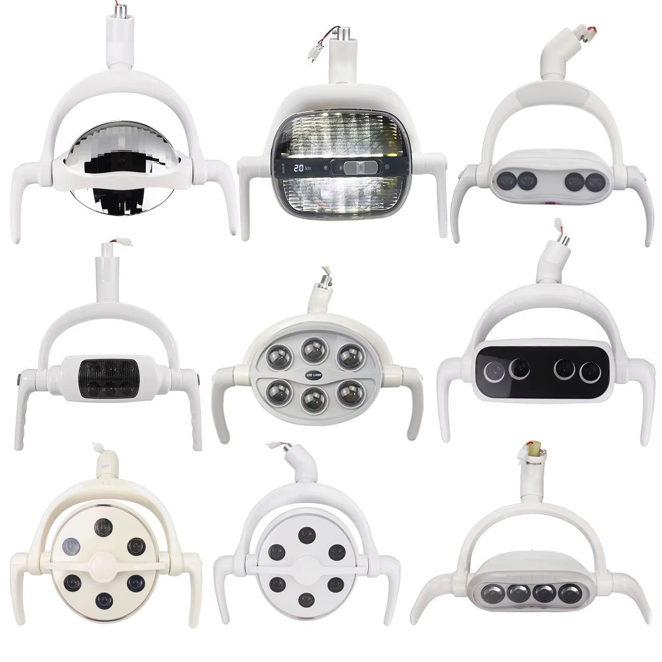 Dental Oral Operation Lamp For Implant Dental Chair Cold Light Shadowless Induction Light LED Lamp Teeth Whitening With Sensor