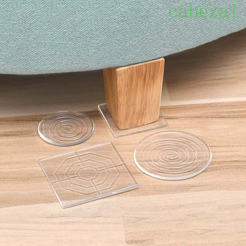 4Pcs Anti Vibration Pads for Washing Machine Chair Leg Protectors Non-slip Mat Mute Silicone Stickers Sofa Furniture Feet Cover