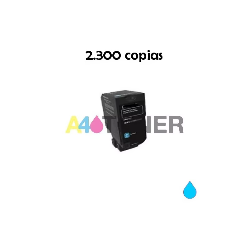 Compatible toner cartridge Lexmark C2325 / C2425 / C2535 / MC2325 / MC2425 / MC2535 / MC2640 generic a Lexmark C232HC0 A4toner.com