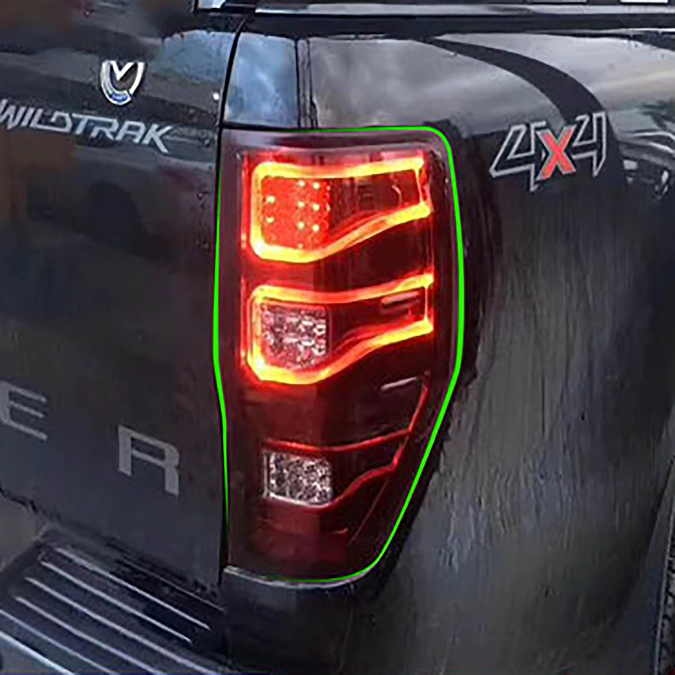 Car LED Tail Light Dynamic Sequential Turn Signal Lamp For Ford Ranger 2012 -2022 Wildtrak XLT XLS XL Limited Sport