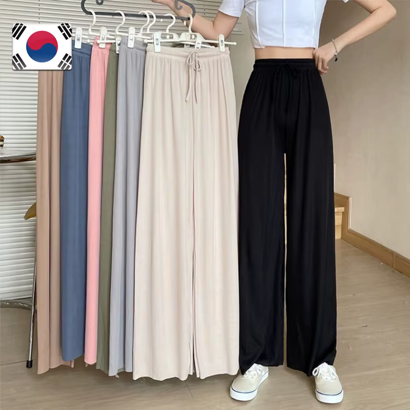 Cool Wands Banding Fleats Pants Rubber Lband Pants Fridge Pants
