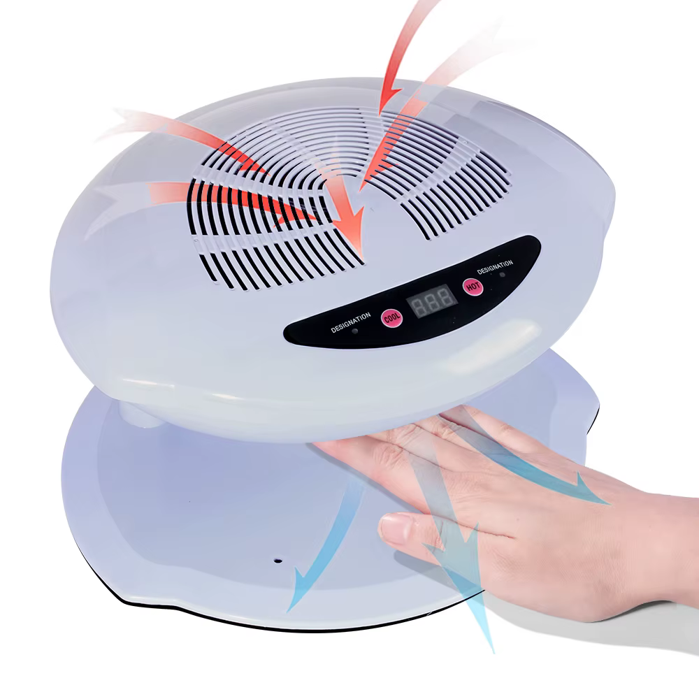 LINMANDA Professional Nail Dryer 400W Air Nail Fan Blower Dryer Machine Auto Induction Warm Cool Wind Air Nail Polish Drying Fan