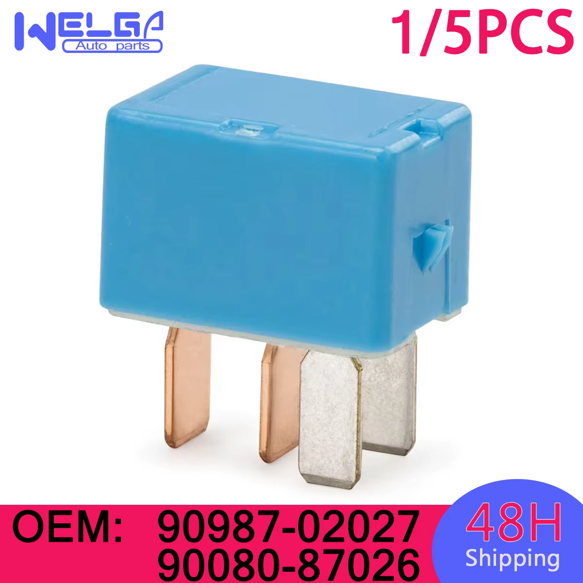 1/5PCS 90987-02027 90080-87026 Auto Relay Assy Module Unit For Toyota Prius for Lexus for Scion 9098702027 90987-02028