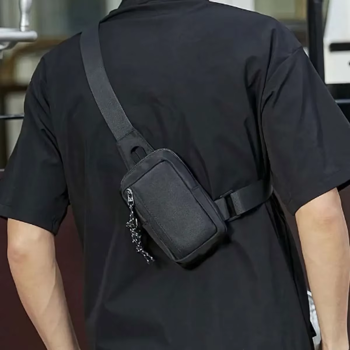 Oxford Small Casual Handbags for Men, Men's cross body shoulder messenger bag, wallets & Handbags, fashion