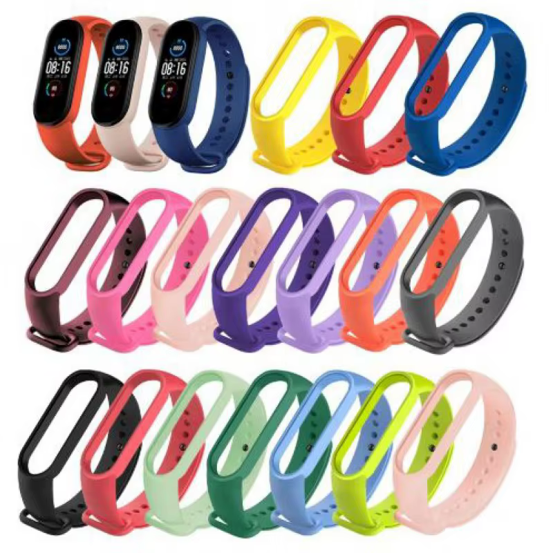 Pulseira para miband 3 e 4 promocao pulseira de silicone para mi band 3 e 4