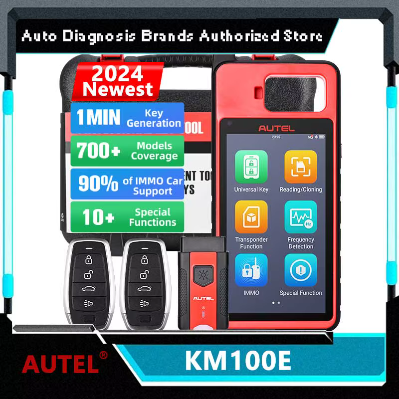 Autel KM100 Key Programmer V200 Universal Key Generator Lifetime Free Update of IM508 IM608 IMMO