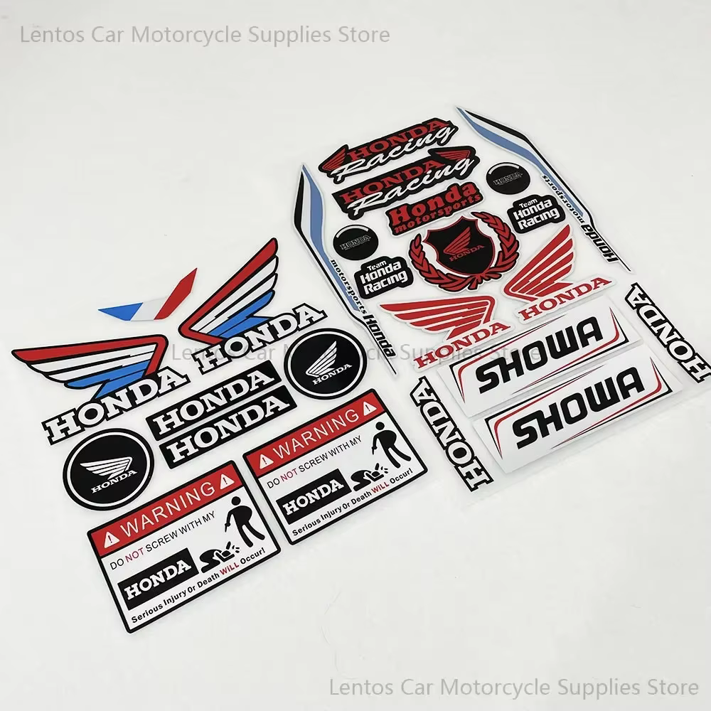 New Motorcycle Side Strip Sticker Car Styling Vinyl Decal for Honda Motorcycle Sticker Reflective Stickers Car Decoration