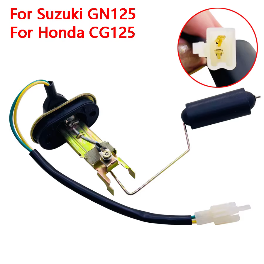 Alloy Motorcycle Fuel Gas Tank Oil Level Sensor Float Gauge Scooter Motorbike Accessories For Suzuki GN125 GN-125 Honda CG125