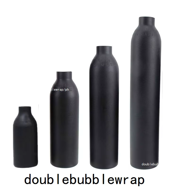 0.22L-0.5L Aluminum Bottle Tank 4500 PSI Tank Cylinder Diving Aquarium Plant CO2 Tank Dive Oxygen Tank Thread M18*1.5