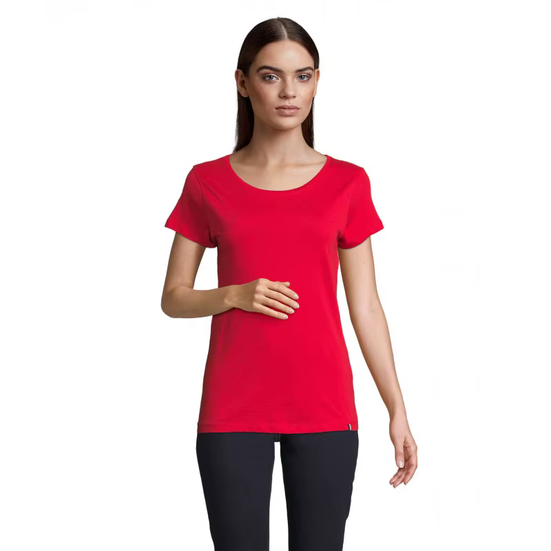 MARNAULA.ATF LOLA. T-shirt. Short Sleeve. Size = S,COLOR = Red
