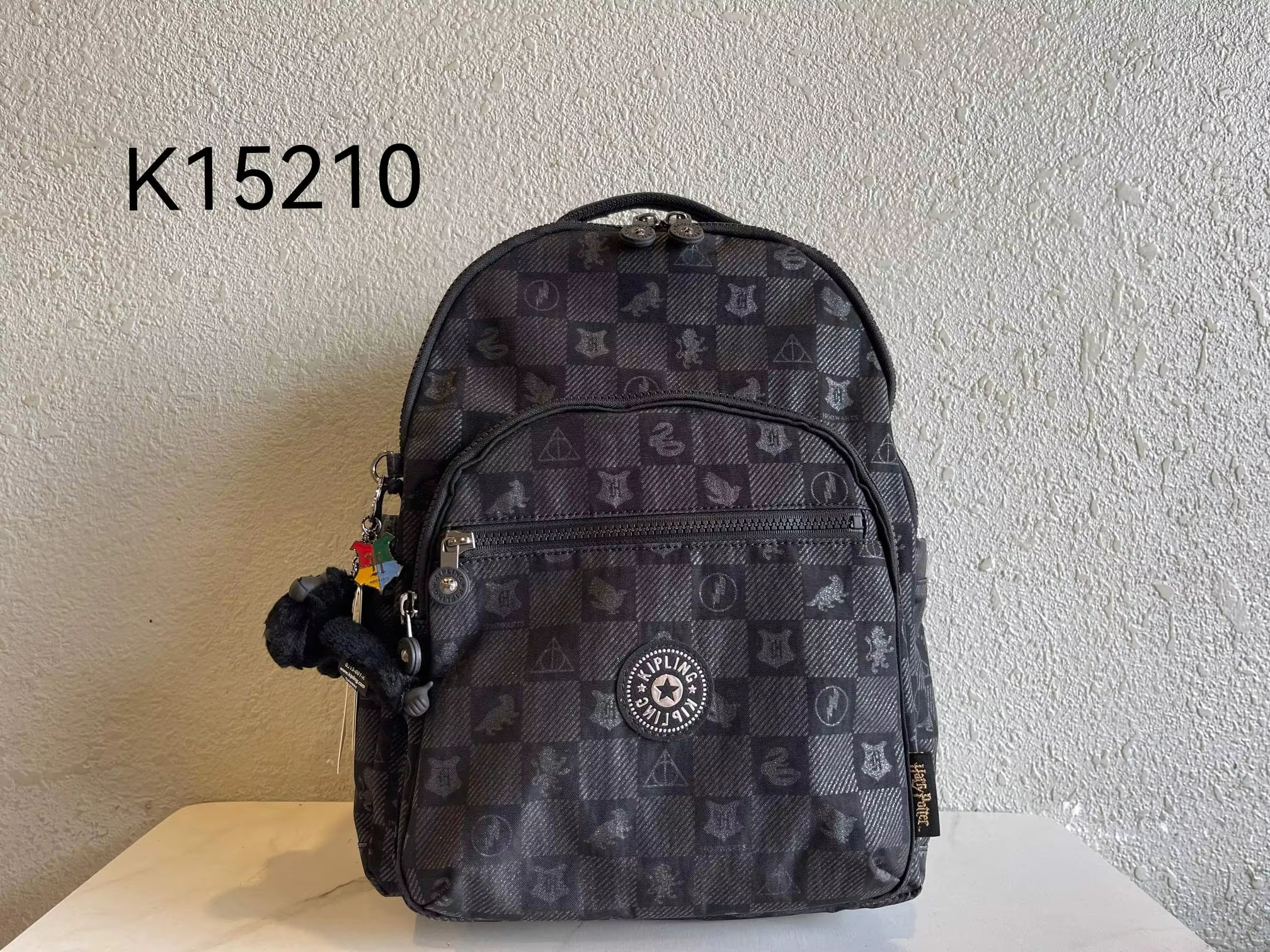 100% original Kipling Monkey Bag Harry Potter Series women's duffel Bag Waterproof shoulder travel Backpack Waterproof schoolbag