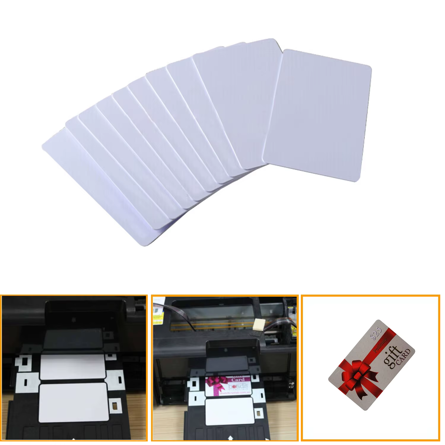 nfc 216 PVC Blank Card Machine Inkjet Printing Card Printable Punchable Commercial Business Card Customizable